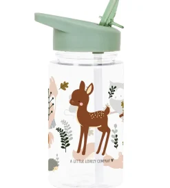 A Little Lovely Company Drikkedunk m. Sugerør - 450ml - Forest F