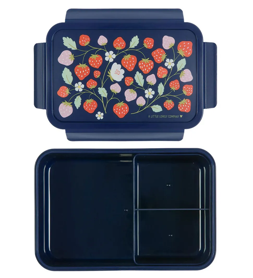 A Little Lovely Company Madkasse - Bento - Strawberries