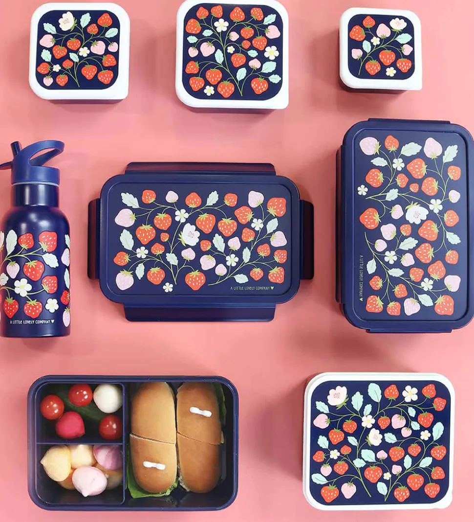 A Little Lovely Company Madkasse - Bento - Strawberries