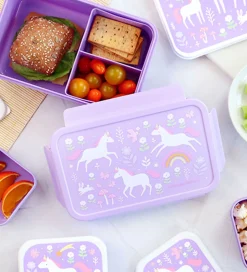 A Little Lovely Company Madkasse - Bento - Unicorn Dreams