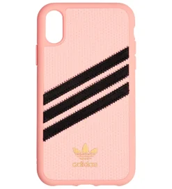 adidas Originals Cover - 3-Stripes - iPhone XS Max - Clear Pink