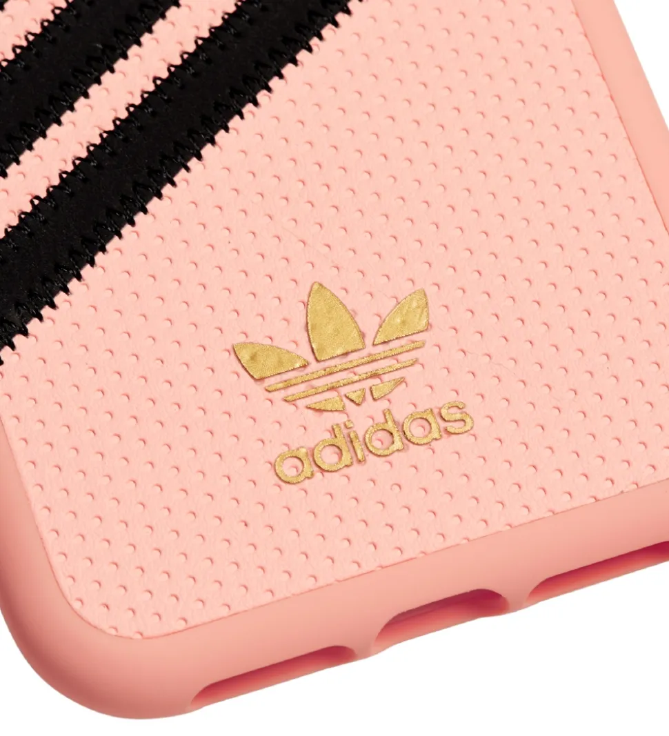 adidas Originals Cover - 3-Stripes - iPhone XS Max - Clear Pink