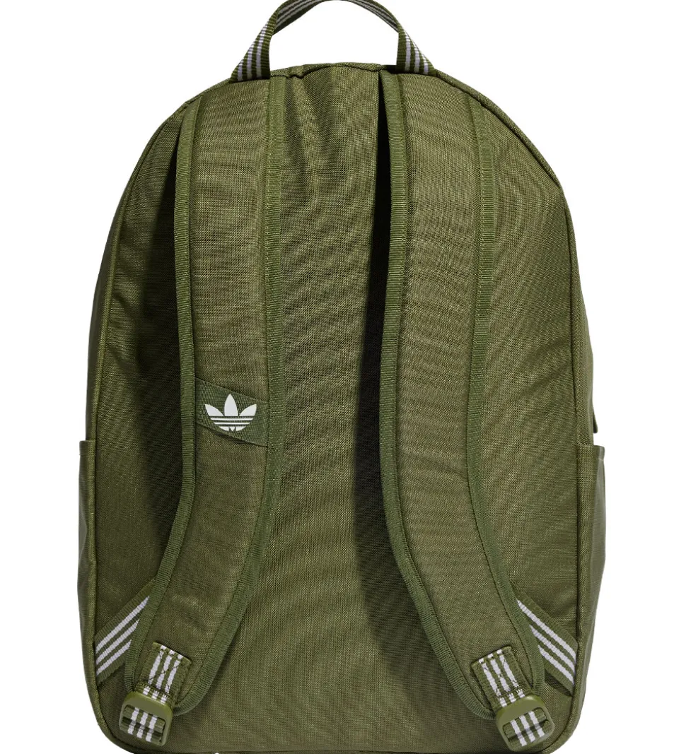adidas Originals Rygsæk - Adicolor - Armygrøn m. Hvid