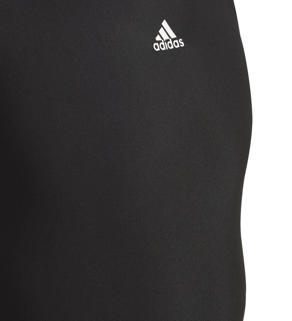 adidas Performance Badedragt - 3S Swimsuit - Sort/Hvid