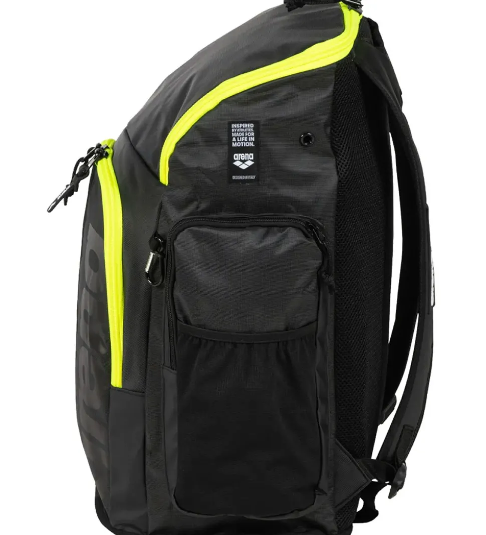 Arena Rygsæk - Spiky Backpack 45 - Dark Smoke/Neon Gul
