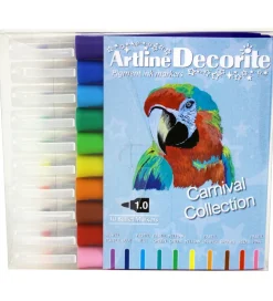 Artline Tuscher - Decorite - 10 stk. - Carnival