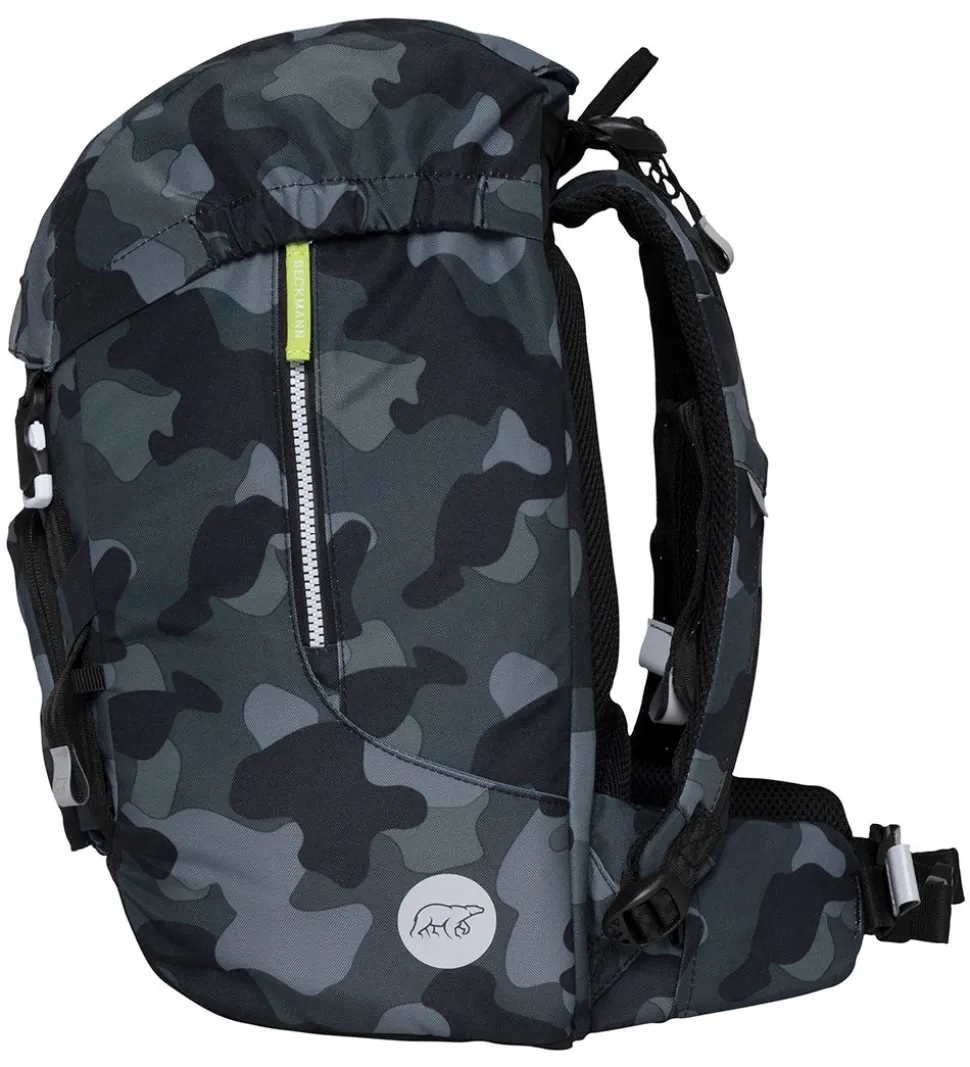 Beckmann Skoletaske - Classic Maxi - Camo Rex