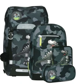 Beckmann Skoletaskesæt - Classic Maxi - Camo Rex