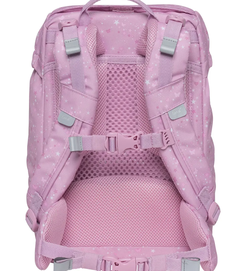 Beckmann Skoletaskesæt - Classic - Rosie - Pink