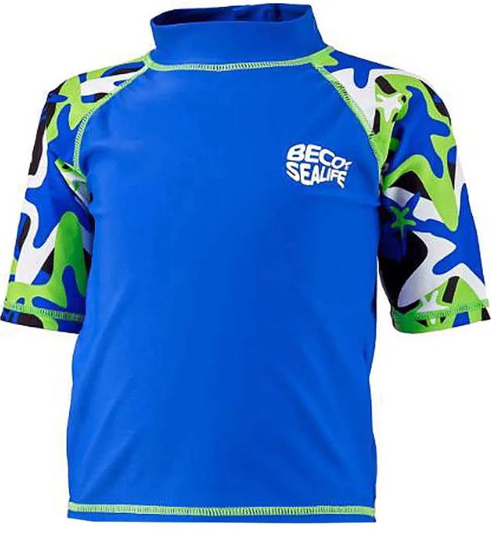 BECO Badetøj - Badebluse/Badebukser - UV50+ - Blå