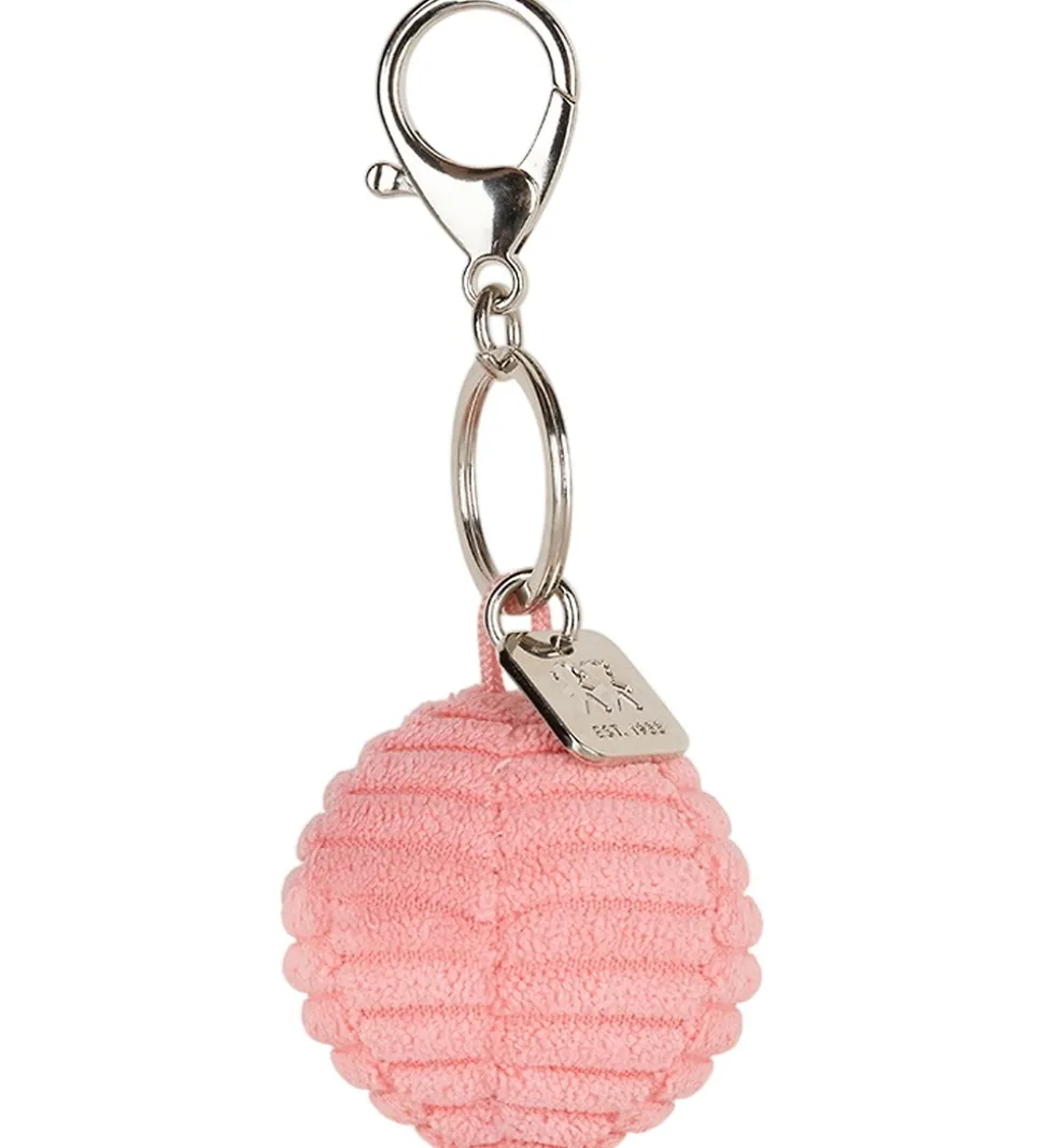 Bon Ton Toys Nøglering - 4,5 cm - Smiley Keychain ECO Corduroy -