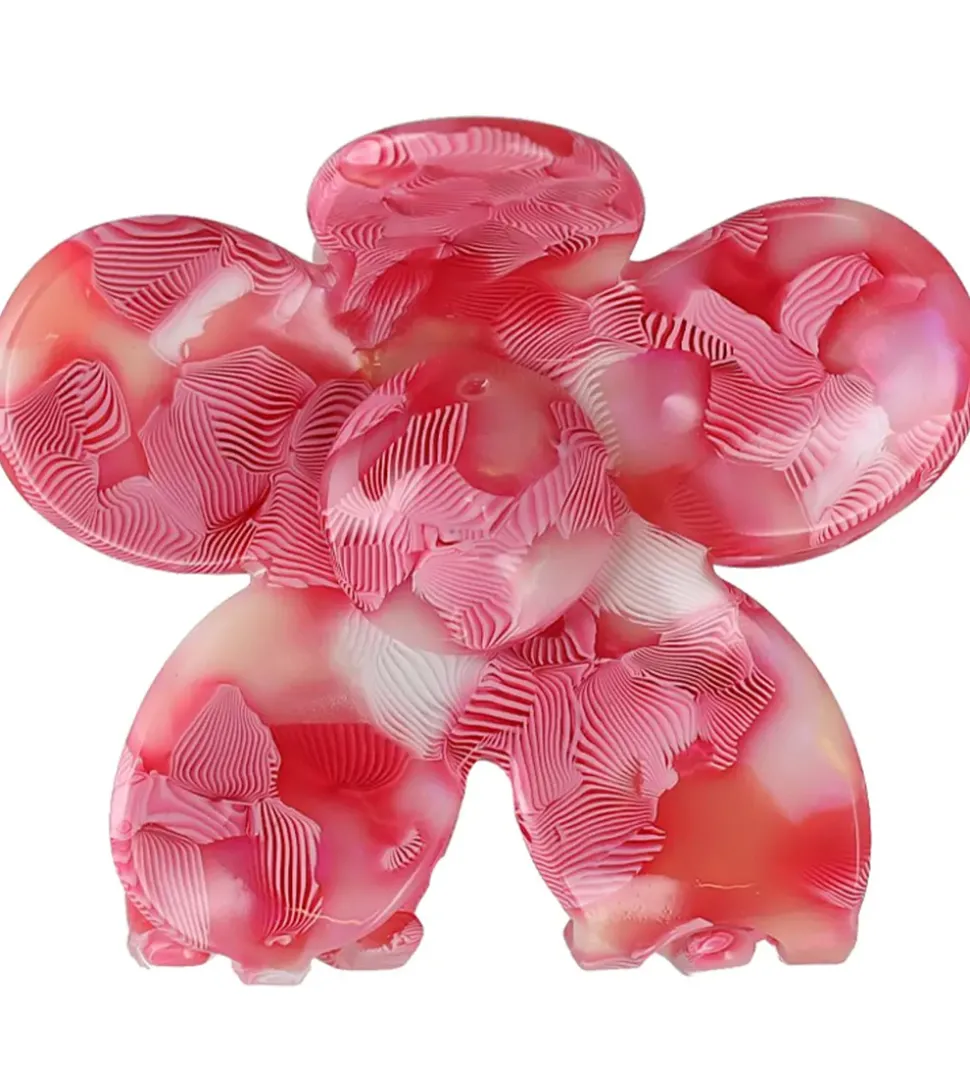 By Stær Hårklemme - Adeline - 7 cm - Pink