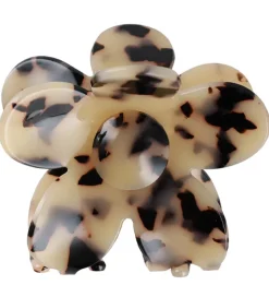 By Stær Hårklemme - Adeline - 7 cm - Sort/Beige