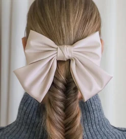 By Stær Hårsløjfe - Julia - 14 cm - Beige