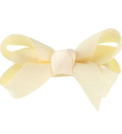 By Stær Hårsløjfe - Klassisk - 6 cm - Lys Gul