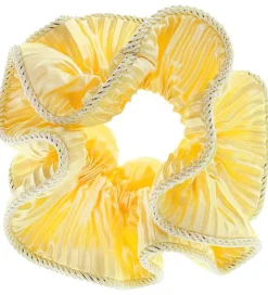 By Stær Scrunchie - Lilje - Satin Pastel Gul