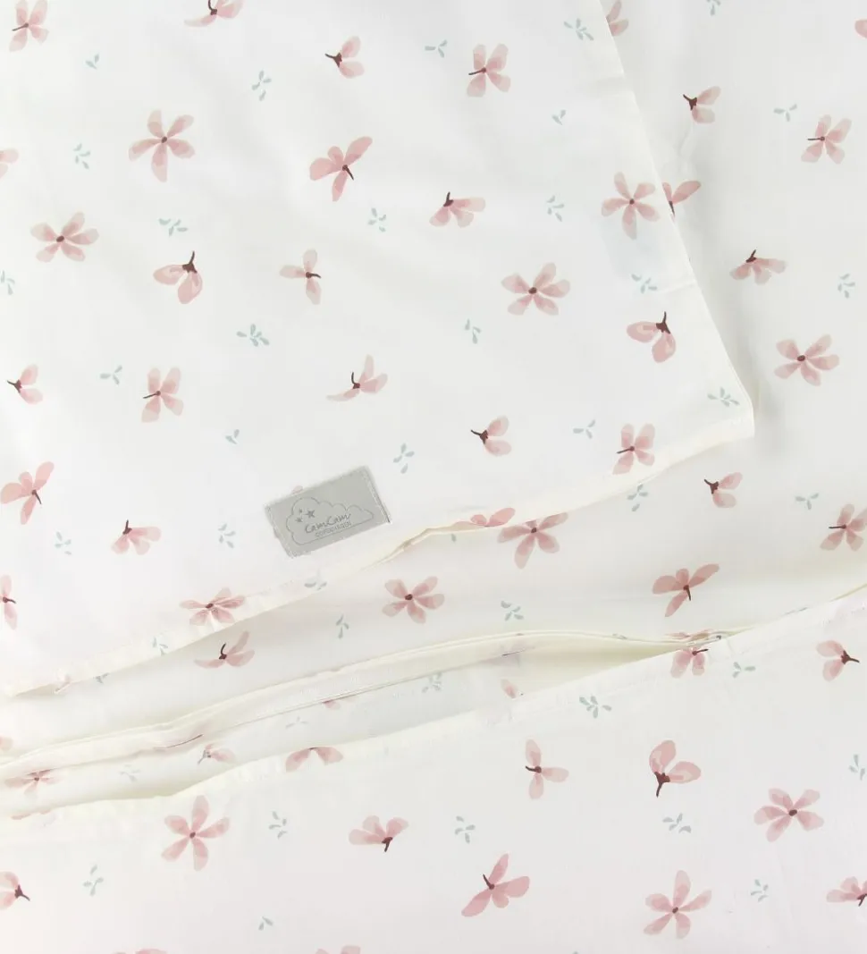 Cam Cam Sengetøj - Baby - Windflower Creme