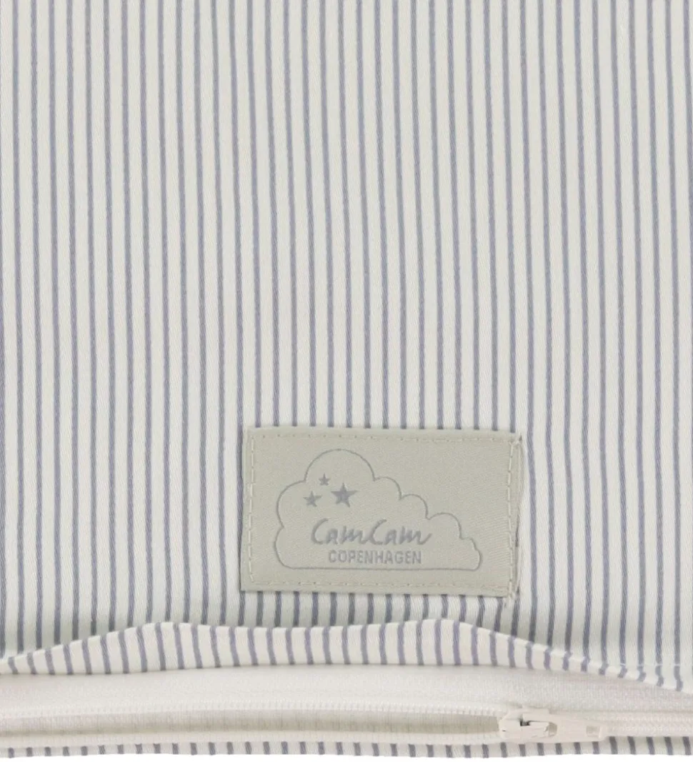 Cam Cam Sengetøj - Voksen - Classic Stripes Blue