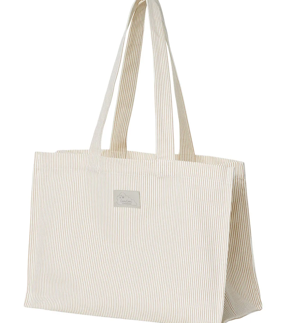 Cam Cam Shopper - Classic Stripes Camel