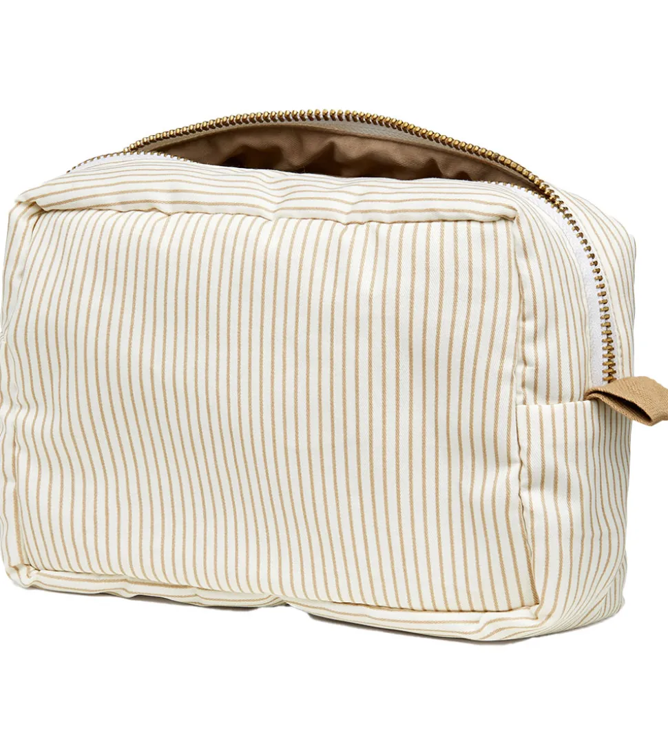 Cam Cam Toilettaske - Lille - Classic Stripes Camel