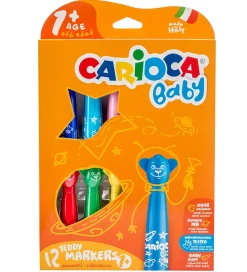 Carioca Baby Tuscher - 12 stk - Multifarvet