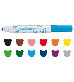 Carioca Baby Tuscher - 12 stk - Multifarvet