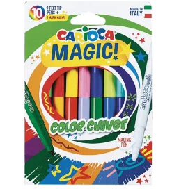 Carioca Magiske Tuscher - 10 stk - Multifarvet