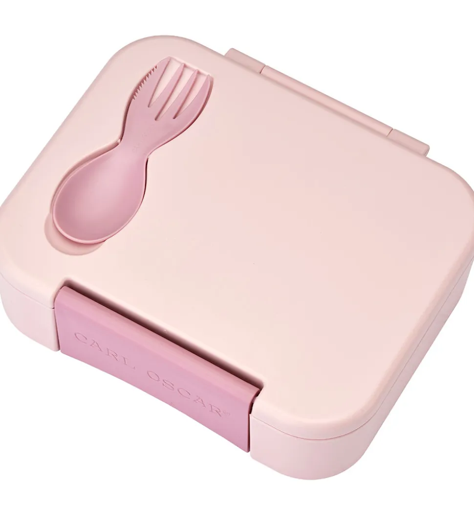 Carl Oscar Madkasse m. Gaffel/Ske - BentoBox - Pink