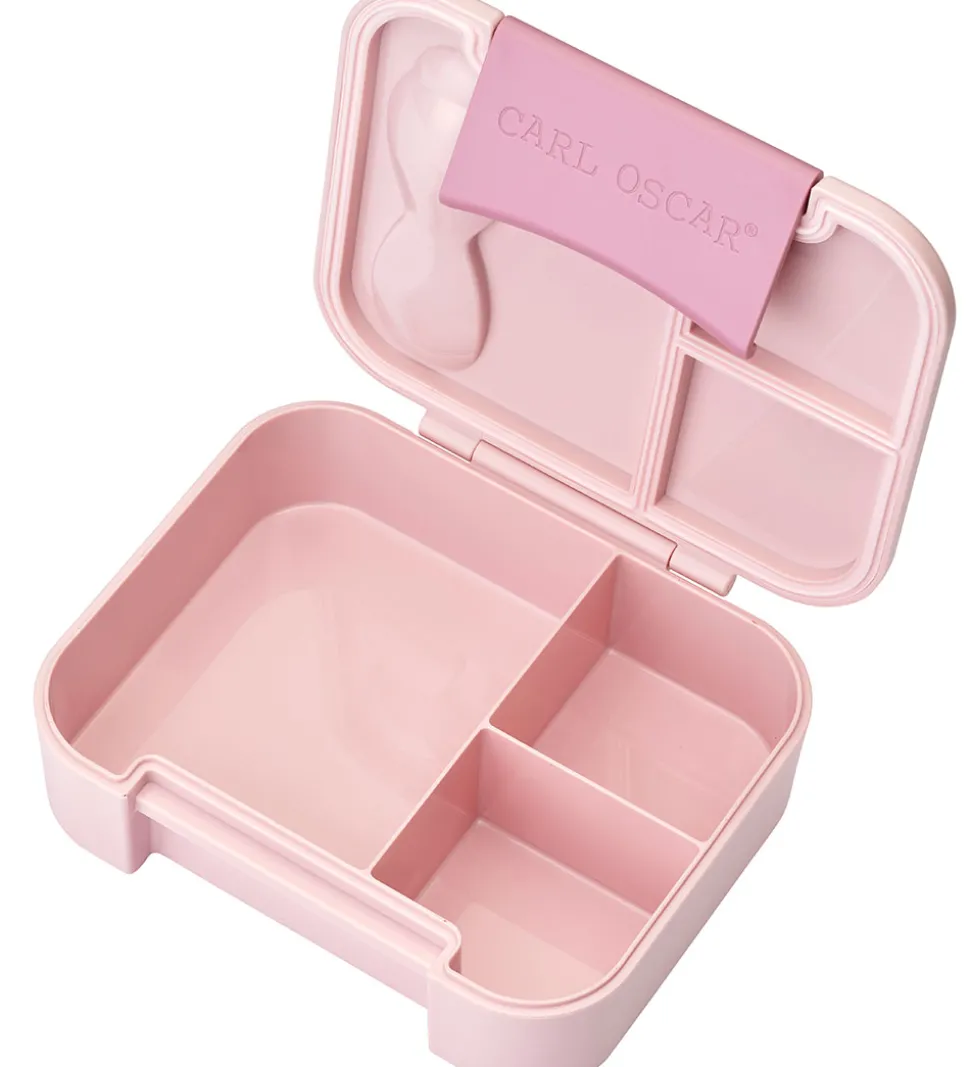 Carl Oscar Madkasse m. Gaffel/Ske - BentoBox - Pink