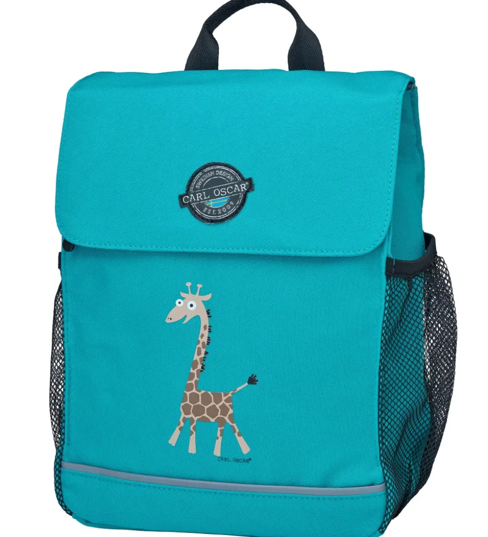 Carl Oscar Rygsæk - 8 L - Turquoise Giraffe