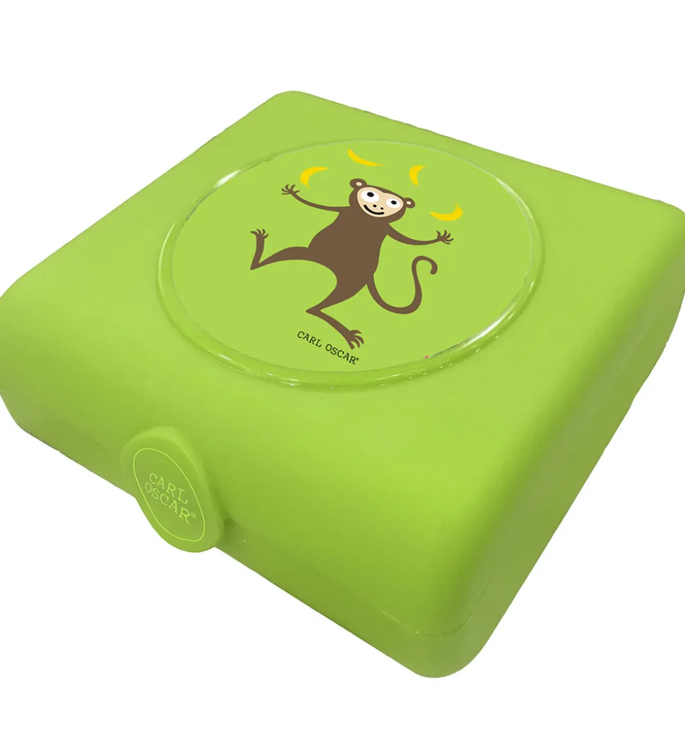 Carl Oscar Sandwichboks - 14,5 cm - Lime m. Abe