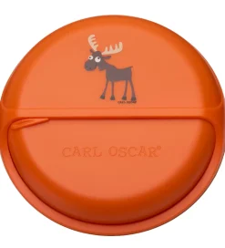 Carl Oscar Snackboks - BentoDISC - 18 cm - Orange Moose