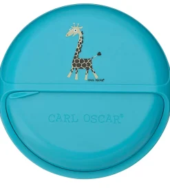 Carl Oscar Snackboks - MiniDisc - 12 cm - Turkis m. Giraf
