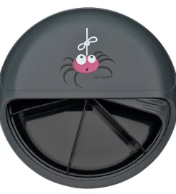 Carl Oscar Snackboks - MiniDisc - 12 cm - Grå m. Edderkop