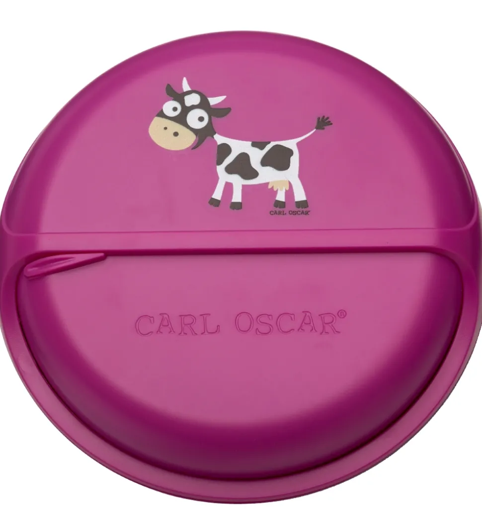 Carl Oscar Snackbox - BentoDISC - 18 cm - Purple Cow