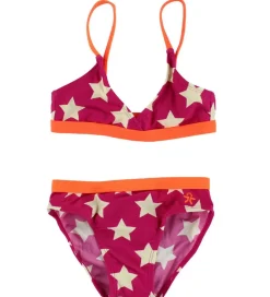 Color Kids Bikini - Pink/Orange m. Stjerner