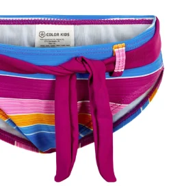 Color Kids Bikini - Tippe - Berry m. Striber