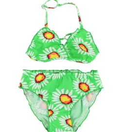Color Kids Bikini - Vivi - Grøn m. Blomster