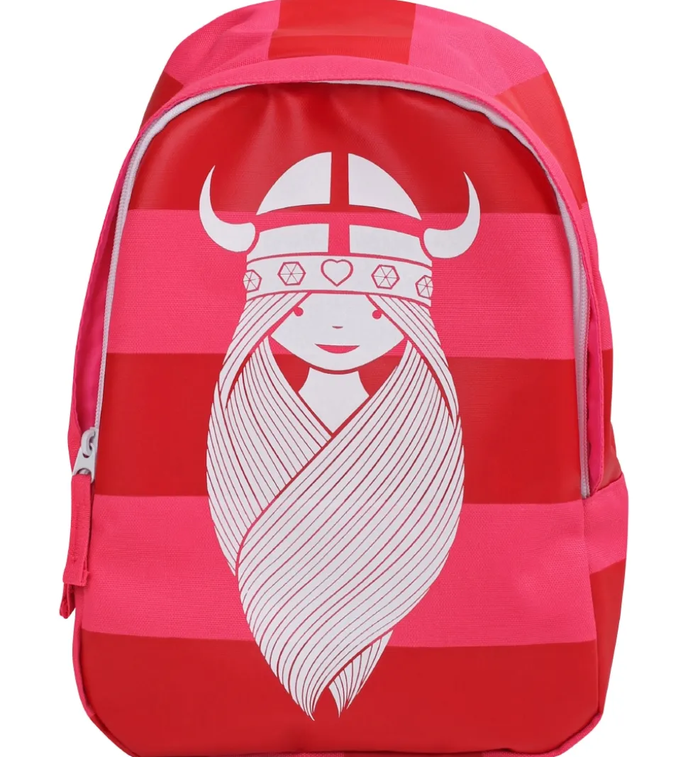 Danefæ Børnhavetaske - Kiddo - Pink Stribet Freja