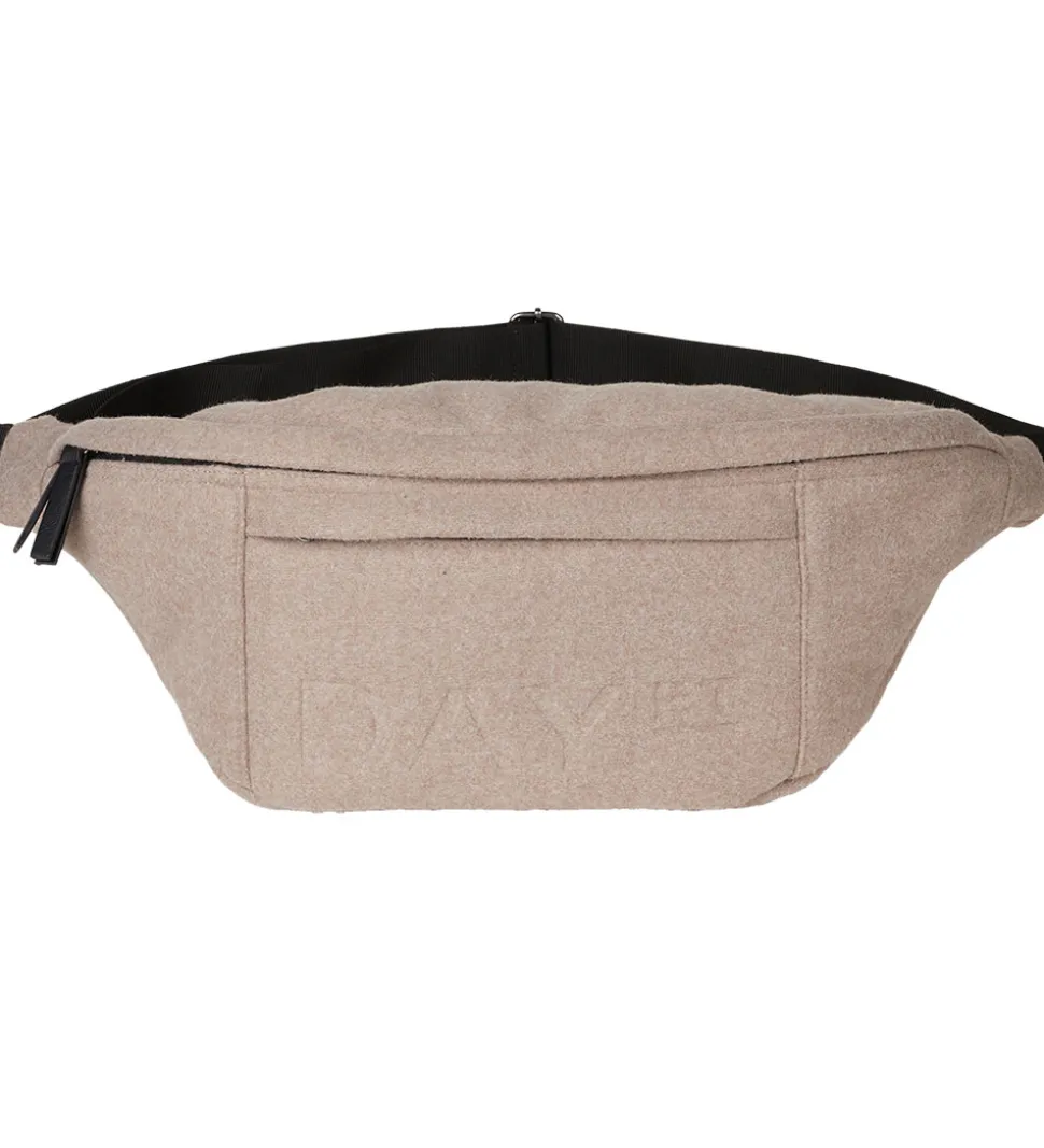 DAY ET Bæltetaske - Day Woolen Bum L - Taupe Melange