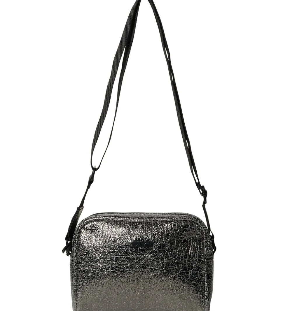 DAY ET Skuldertaske - GW Crackle CB - Gunmetal