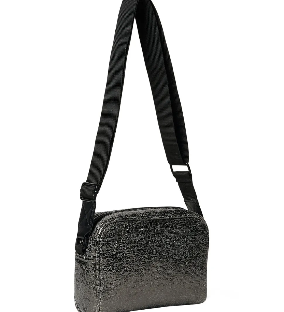 DAY ET Skuldertaske - GW Crackle CB - Gunmetal