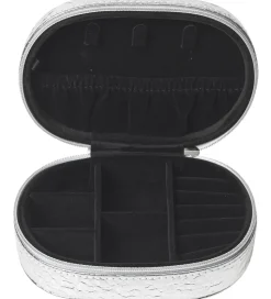 DAY ET Smykkeskrin - Disco Jewelry Zip Oval - Silver