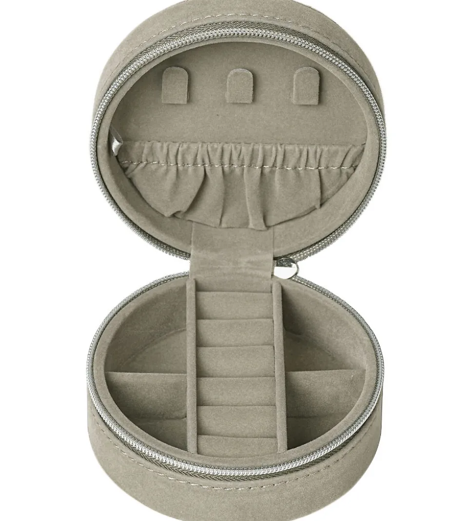 DAY ET Smykkeskrin - Q Jewelry Zip Round - Cobbelstone