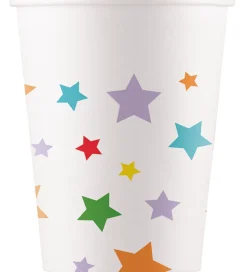 Decorata Party Papkrus - 8-pak - 200 ml - Multicolour Bright Sta
