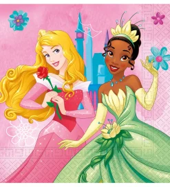 Decorata Party Servietter - 20-pak - 33x33 cm - Princess Live Yo