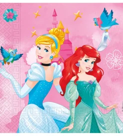 Decorata Party Servietter - 20-pak - 33x33 cm - Princess Live Yo
