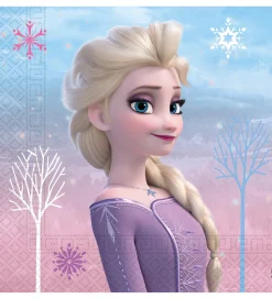 Decorata Party Servietter - 20-pak - 33x33 cm - Frozen II Wind S