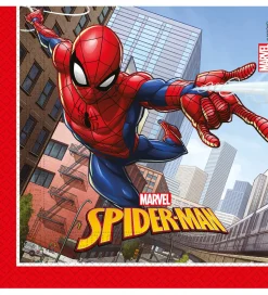 Decorata Party Servietter - 20-pak - 33x33 cm - Spider-Man Crime