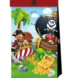 Decorata Party Slikposer - 4-pak - Island Pirates